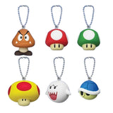 Bandai Nintendo New Super Mario Bros. Item Squishy Mascot (set of 6)
