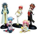 Millennium DGP Media Works Maids in Dream school girl figure (set of 5)