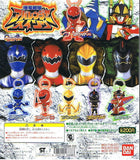 Bandai Power Rangers Super Sentai Abaranger figure Swing (set of 6)