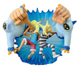 Megahouse One Piece LOGBOX Impel Down Diorama figure (set of 6)