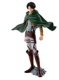 Banpresto Attack On Titan Master Stars Piece Levi Figure + 3D Maneuver Gear Set