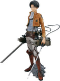 Banpresto Attack On Titan Master Stars Piece Levi Figure + 3D Maneuver Gear Set
