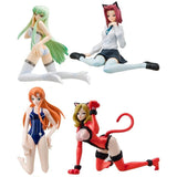 Bandai Otomedama nano Code Geass character girl figure (set of 4)
