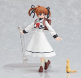 PSP Magical Girl Lyrical Nanoha A's PORTABLE THE BATTLE OF ACE BOX with figma SP-007 Nanoha Takamachi School Uniform ver