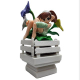 Epoch TV Champion Mega-o Amano Flower Language girl figure (set of 5)