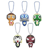 Bandai Sergeant Keroro Gunso Squishy Keroro figure Swing (set of 5)
