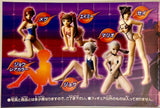 Koro Koro Burst Angel Bakuretsu Tenshi swimsuit gril figure (set of 5)