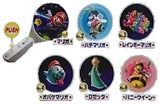 Yujin Super Mario Galaxy Wii Remote Projector Light Mascot (set of 6)