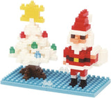 Kawada Nanoblock miniature Christmas Ornaments interlocking bricks Xmas