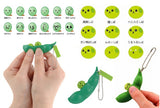 Bandai Mugen Puchi Edamame Mameshiba infinite pop-up soybean keychain