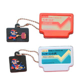 EPOCH Famican Mario Metal Can & dot Graphic figure Keychain (set of 6)