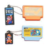 EPOCH Famican Mario Metal Can & dot Graphic figure Keychain (set of 6)
