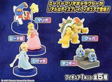 Subarudo Takara TOMY Yujin Nintendo Super Mario Galaxy Desktop Figure Mascot (set of 5)