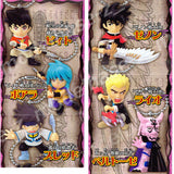Bandai Beet the Adventure King Beet Swing character keychain (set of 6)