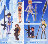 Konami Sky Girls character Figure Collection (set of 5)