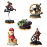 Bandai HG STEAMBOY Steam boy High Grade Gacha Figure (set of 5)