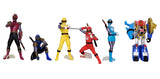 Bandai 2002 HG Power Rangers Ninja Storm Robot & figure (set of 6)