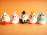 Bandai Fairy Unazukin Nodding Doll Gashapon figure Strap (set of 5)