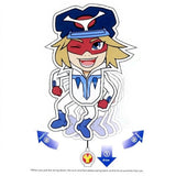 Takara TOMY Yujin Yattaman figure Frill & Waving Mascot (set of 8)