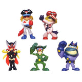 Takara TOMY Yujin Yattaman character figure Surprise face (set of 5)
