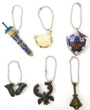 Kaiyodo Nintendo Legend of Zelda Skyward Sword Metal charm (set of 6)