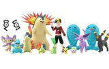Bandai Pocket Monster Pokemon Hibiki and Bakuhoon 1/20 Scale World Johto Set