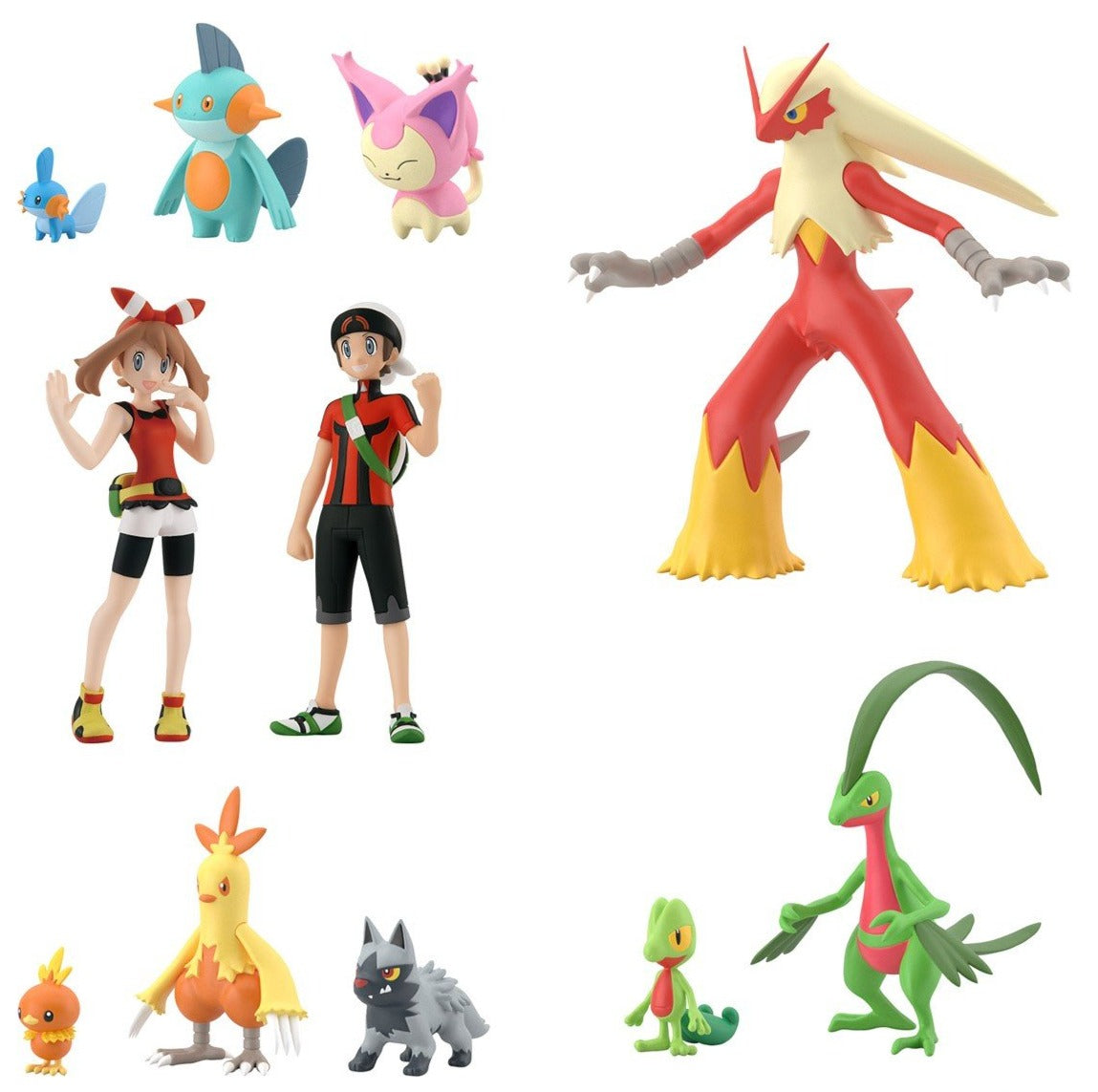 Bandai Pocket Monster Pokemon Ruby and Sapphire 1/20 Scale World