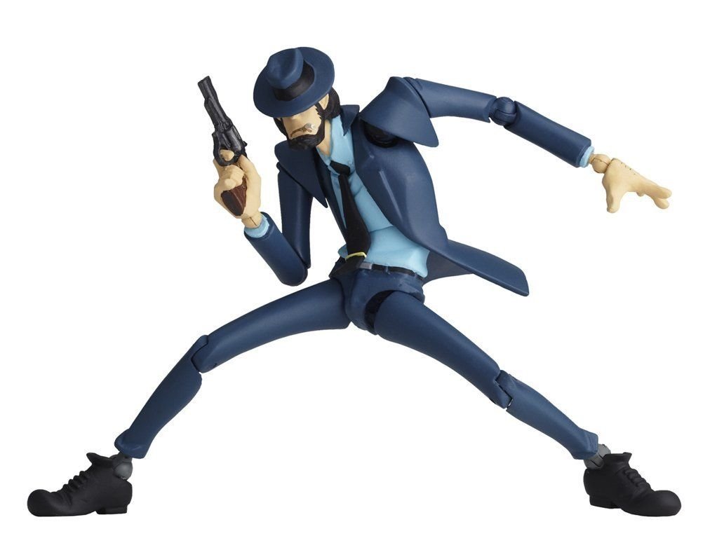 Lupin The Third and Jigen Daisuke Figures - sold Revoltech Yamaguchi - 097 098