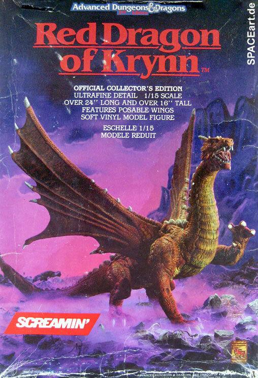 Screamin' Dungeons and Dragon Red Dragon of Krynn 1/15 Soft Vinyl Model  figure