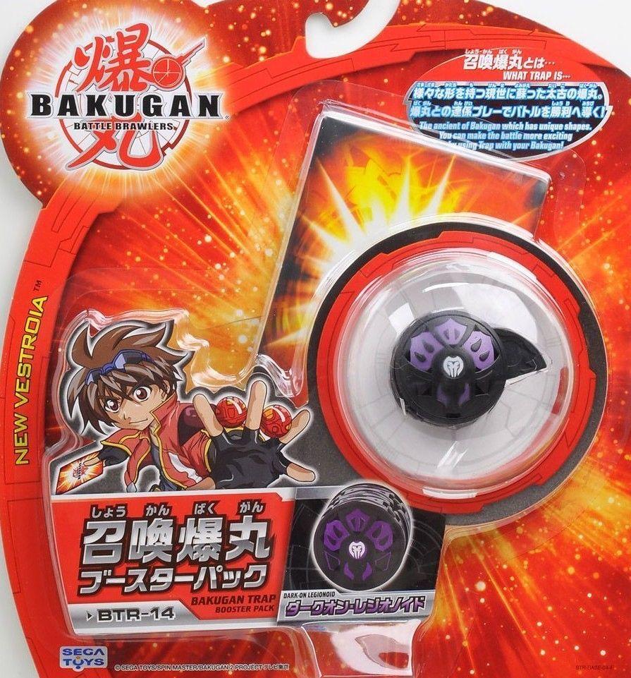 SEGA Toys Bakugan Battle Brawlers Trap Booster Pack Dark-On Legionoid BTR-14