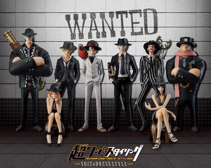 ワンピース フィギュア SUPER ONE PIECE STYLING Bandai One Piece Super Styling Suit & Dress Style Wanted Trading