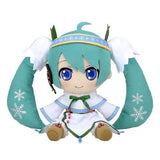 Gift Nendoroid Plushie Vocaloid Hatsune Miku Snow 2015 Snow Bell Ver. Stuffed toy-DREAM Playhouse