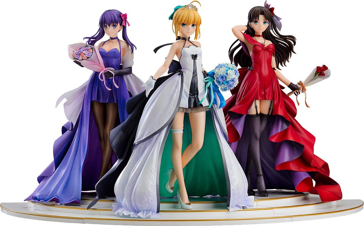 間桐桜 15th Celebration Dress Ver. Saber, Rin Tohsaka and Sakura Matou ~15th Celebration Dress
