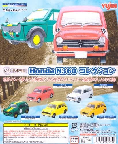 入荷予定★。　ユージン　１/43　名車列伝　Honda　N360　コレクション　( 全５種セット )　▼▽ 乗用車