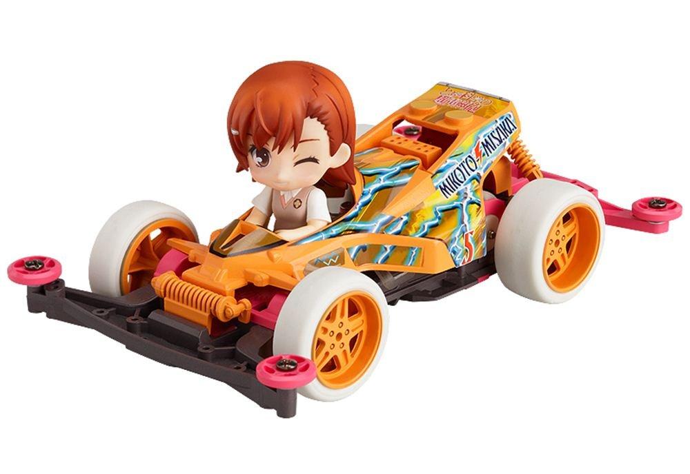 Good Smile Nendoroid Petite x Mini 4WD Mikoto Misaka drives