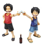 Megahouse Excellent Model One Piece POP CB-EX Luffy & Ace Brotherly Bonds 1/8 PVC Figure - DREAM Playhouse