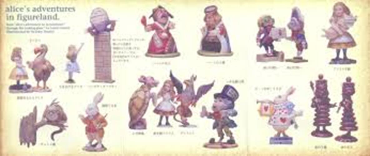 Kaiyodo Alice's Adventures in Figureland Trading figure (set of 18) – DREAM  Playhouse