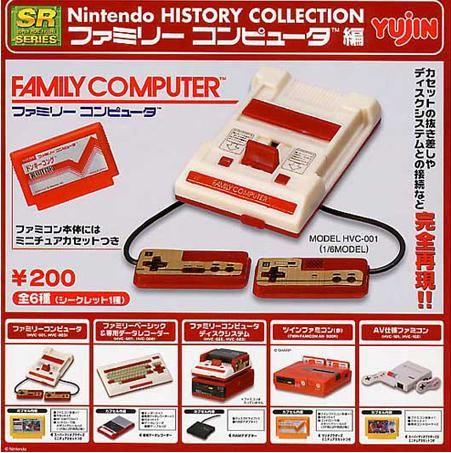 Takara TOMY Yujin SR Nintendo History collection Family Computer