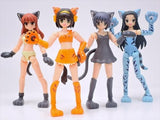 Bandai Q-joy The Melancholy of Haruhi Suzumiya action figure (set of 4) - DREAM Playhouse