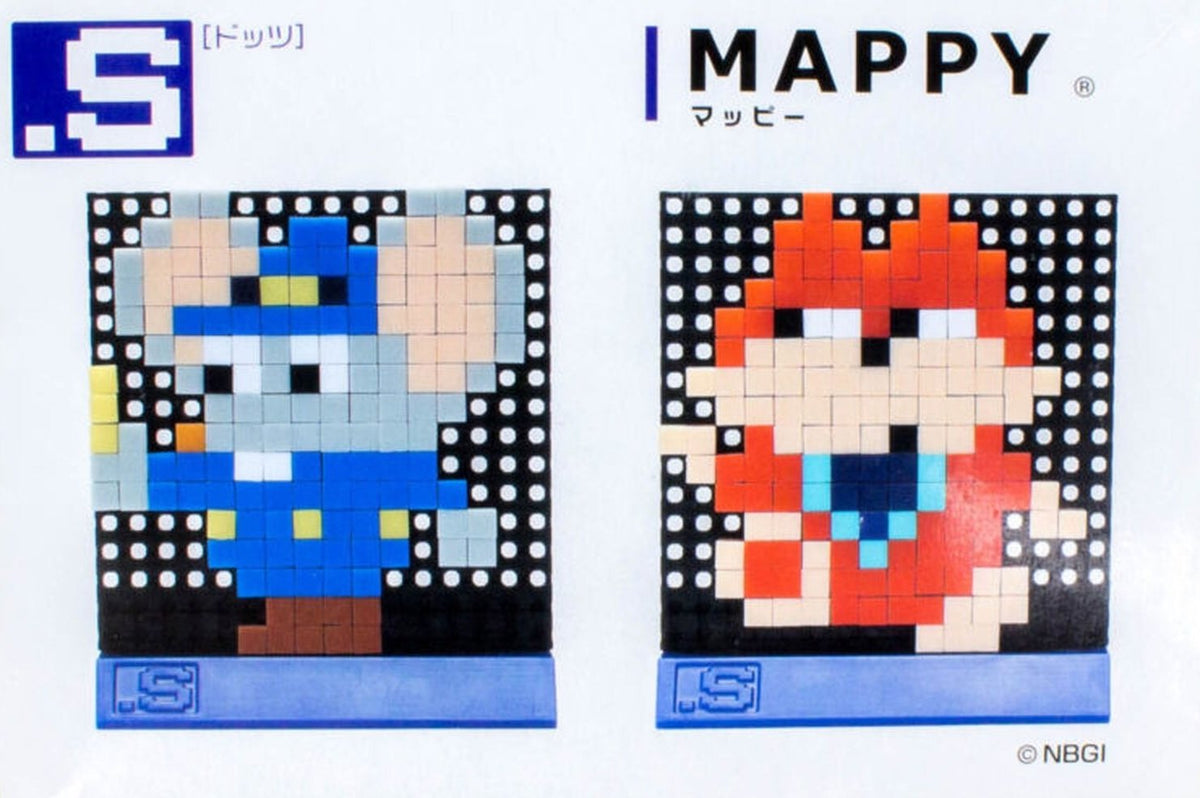 TOMYTEC Namco Dot-S Mappy .S Mappy-Land Dot-Pin Goro Pixel