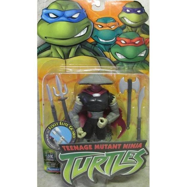 Playmates TMNT 2003 Teenage Mutant Ninja Turtles Foot Elite Guard Action  Figure