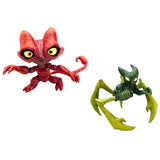 Playmates Tmnt Movie 2007 Teenage Mutant Ninja Turtles Spider Aracknor & Jersey Devil Action Figure - Action