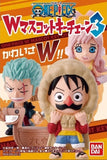 Bandai Toei Animation ONE PIECE W Mascot Double Keychain Collection