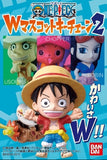 Bandai Toei Animation ONE PIECE W Mascot Double Keychain Collection