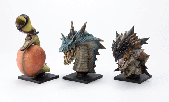 Capcom Monster Hunter 3 First-come-first-served privilege Head figure