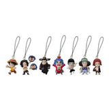 Bandai One Piece Figure Strap The Road to Ace's Rescue! (set of 7)