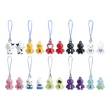 Bandai ANIZO 100% Reality Mind Mood figure Phone strap 14 (set of 10)