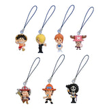 Bandai From TV animation One Piece figure Strap Swing EX 2 (set of 7)