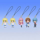 Bandai Hayate the Combat Butler Swing character Figure Strap (set of 5)
