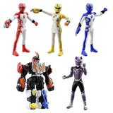 Bandai Power Rangers Juken Sentai Gekiranger Action Hero figure 2 (set of 6)